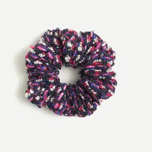 NWOT J. Crew Wide scrunchie in Confetti tweed